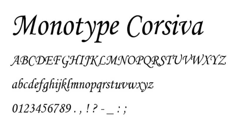 Monotype Corsiva Download Free Mac